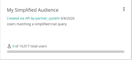 Service field displayed as owner in Audience Builder